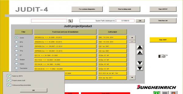 Jungheinrich JETI Judit ForkLift v4.36 006 04.2022 Full Diagnostic Software 6