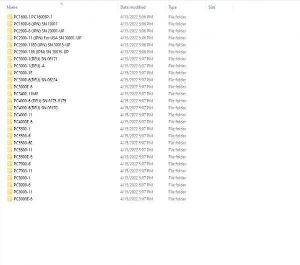 Komatsu Mining Excavator 2.59 GB PDF Updated 2022 Shop Manuals Operator Maintenance Manual 2