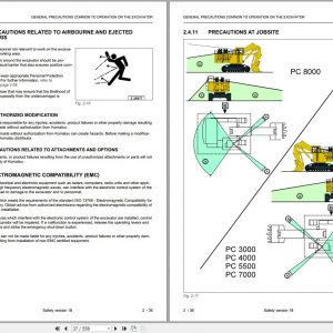 Komatsu Mining Excavator 2.59 GB PDF Updated 2022 Shop Manuals Operator Maintenance Manual 4
