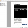 Komatsu Mining Excavator 2.59 GB PDF Updated 2022 Shop Manuals Operator Maintenance Manual 5