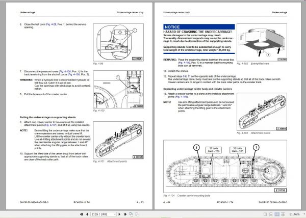Komatsu Mining Excavator 2.59 GB PDF Updated 2022 Shop Manuals Operator Maintenance Manual 8