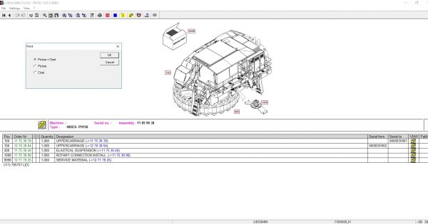 Liebherr Lidos Offline 04.2022 Mining Truck Excavator EPC Parts Catalog Service Documentation DVD Vmware 3