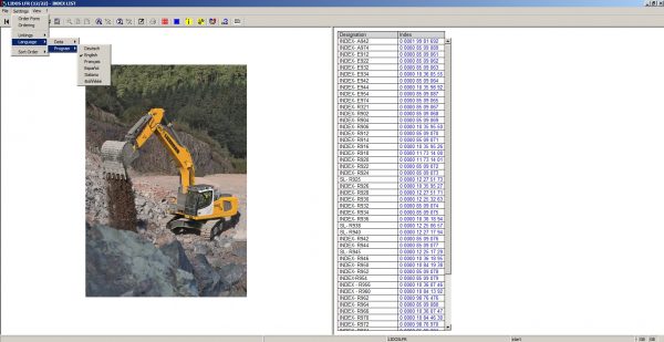 Liebherr Lidos Offline COT LBH LFR LHB LWT 04.2022 Spare Parts Catalog Service Documentation VMware 9 1