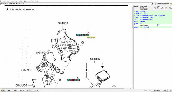 Mazda Europe EPC 02.2020 Spare Parts Catalog DVD 5
