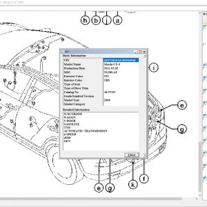 Mazda General EPC 2022 03.2022 Spare Parts Catalog DVD 9