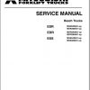 Mitsubishi Forklift EDR36 Service Manual EN 1