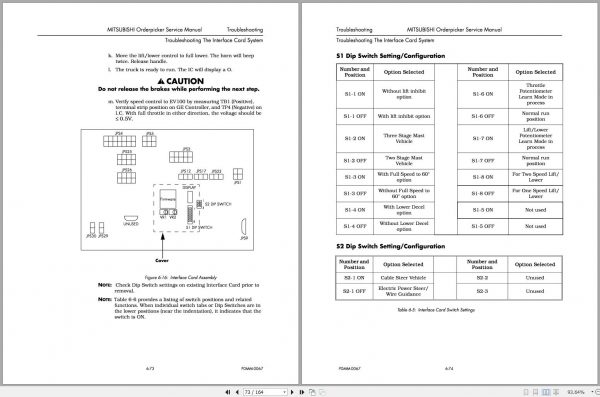 Mitsubishi Forklift EOP15 EOP15P EOP24 EOP24P Service Manual EN 2