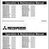 Mitsubishi Forklift ESR15N 24V Operation Maintenance Manual EN 1
