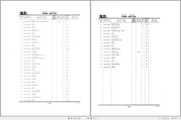 Mitsubishi Forklift FB14P 43 CSFCS P FB15P 43 CSFCS P Spare Parts Catalog EN 2