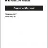 Mitsubishi Forklift FB16AN FB16ANT FB20AN FB20ANT Operation Maintenance Service Manual EN ES FR PT 1