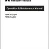 Mitsubishi Forklift FB16AN FB16ANT FB20AN FB20ANT Operation Maintenance Service Manual EN ES FR PT 2