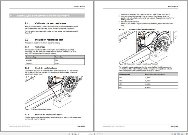 Mitsubishi Forklift FB16AN FB16ANT FB20AN FB20ANT Operation Maintenance Service Manual EN ES FR PT 3