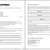 Mitsubishi Forklift FB16PNT FB18PNT FB20PNT Schematic Operation Maintenance Service Manual EN 1