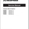 Mitsubishi Forklift FB20K FB25K FB30K FB35K Service Manual EN 1