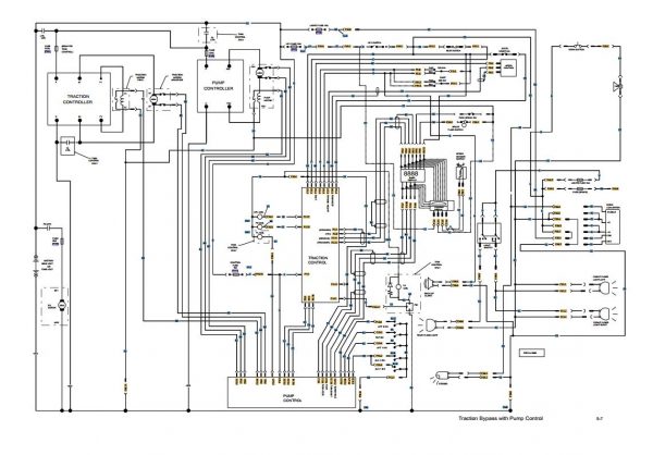 Mitsubishi Forklift FBC18K FBC25KE Schematic EN 2