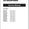 Mitsubishi Forklift FBC18LN FBC18N Schematic Operation Maintenance Service Manual EN FR 2