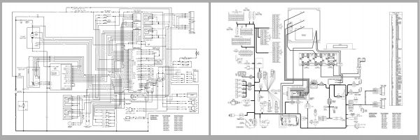 Mitsubishi Forklift FBC18LN FBC18N Schematic Operation Maintenance Service Manual EN FR 3