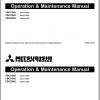 Mitsubishi Forklift FBC18NS FBC20NS Operation Maintenance Service Manual EN 1