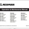 Mitsubishi Forklift FBC25N FBC30N Schematic Operation Maintenance Service Manual EN 2
