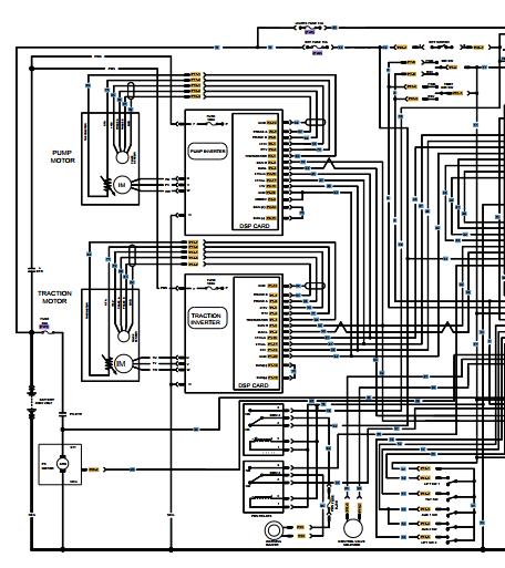 Mitsubishi Forklift FBC30LN Schematic EN 1
