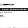 Mitsubishi Forklift FBC35N FBC40N FBC45N Schematic Service Manual EN 1