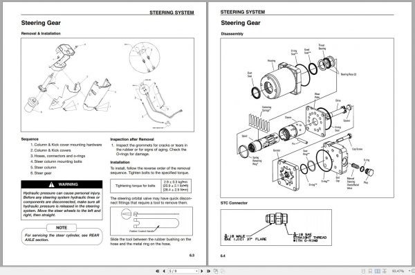 Mitsubishi Forklift FBC35N FBC40N FBC45N Schematic Service Manual EN 2