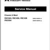 Mitsubishi Forklift FBC55N Schematic Operation Maintenance Service Manual EN 2