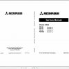 Mitsubishi Forklift FD100 Schematic Operation Maintenance Service Manual EN 1