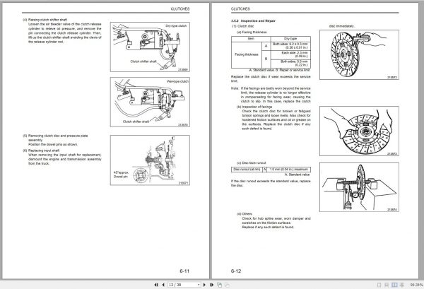 Mitsubishi Forklift FD10N Service Manual EN 2