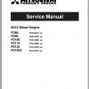 Mitsubishi Forklift FD150A Schematic Service Manual EN 1