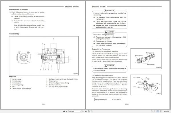 Mitsubishi Forklift FD15N FD18N FD20CN Schematic Service Manual EN 2