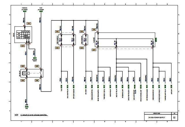 Mitsubishi Forklift FD160N1 Schematic EN 1
