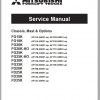 Mitsubishi Forklift FD20K Service Manual EN 2