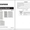 Mitsubishi Forklift FD20N FD25N Schematic Operation Maintenance Service Manual EN ES 2