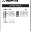 Mitsubishi Forklift FD30N Operation Maintenance Service Manual EN ES 1
