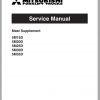 Mitsubishi Forklift FD30NT Schematic Operation Maintenance Manual EN 1