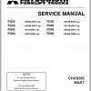 Mitsubishi Forklift FD40 Operation Maintenance Service Manual EN 2