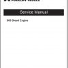 Mitsubishi Forklift FD40N FD45N Schematic Operation Maintenance Service Manual EN 1