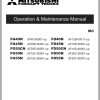 Mitsubishi Forklift FD40N FD45N Schematic Operation Maintenance Service Manual EN 2