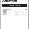 Mitsubishi Forklift FD40NM1 FD45NM1 FD50NM1 FD55NM1 Schematic Operation Maintenance Service Manual PDF EN 2