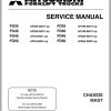 Mitsubishi Forklift FD45 Operation Maintenance Service Manual EN 2