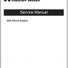 Mitsubishi Forklift FD55N Schematic Operation Maintenance Service Manual EN 2