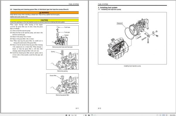 Mitsubishi Forklift FD60 Service Manual EN 3