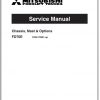 Mitsubishi Forklift FD70 Schematic Service Manual EN 1