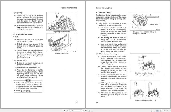 Mitsubishi Forklift FD70 Schematic Service Manual EN 3