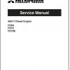 Mitsubishi Forklift FD70E Schematic Operation Maintenance Manual EN 1