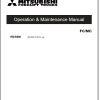 Mitsubishi Forklift FD70N Schematic Operation Maintenance Service Manual EN 1