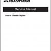 Mitsubishi Forklift FD70NM Operation Maintenance Service Manual EN ES 2