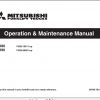 Mitsubishi Forklift FD80 Schematic Operation Maintenance Service Manual EN 2