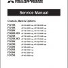 Mitsubishi Forklift FG15K FG25K FG25K HO Schematic Operation Maintenance Service Manual EN 1